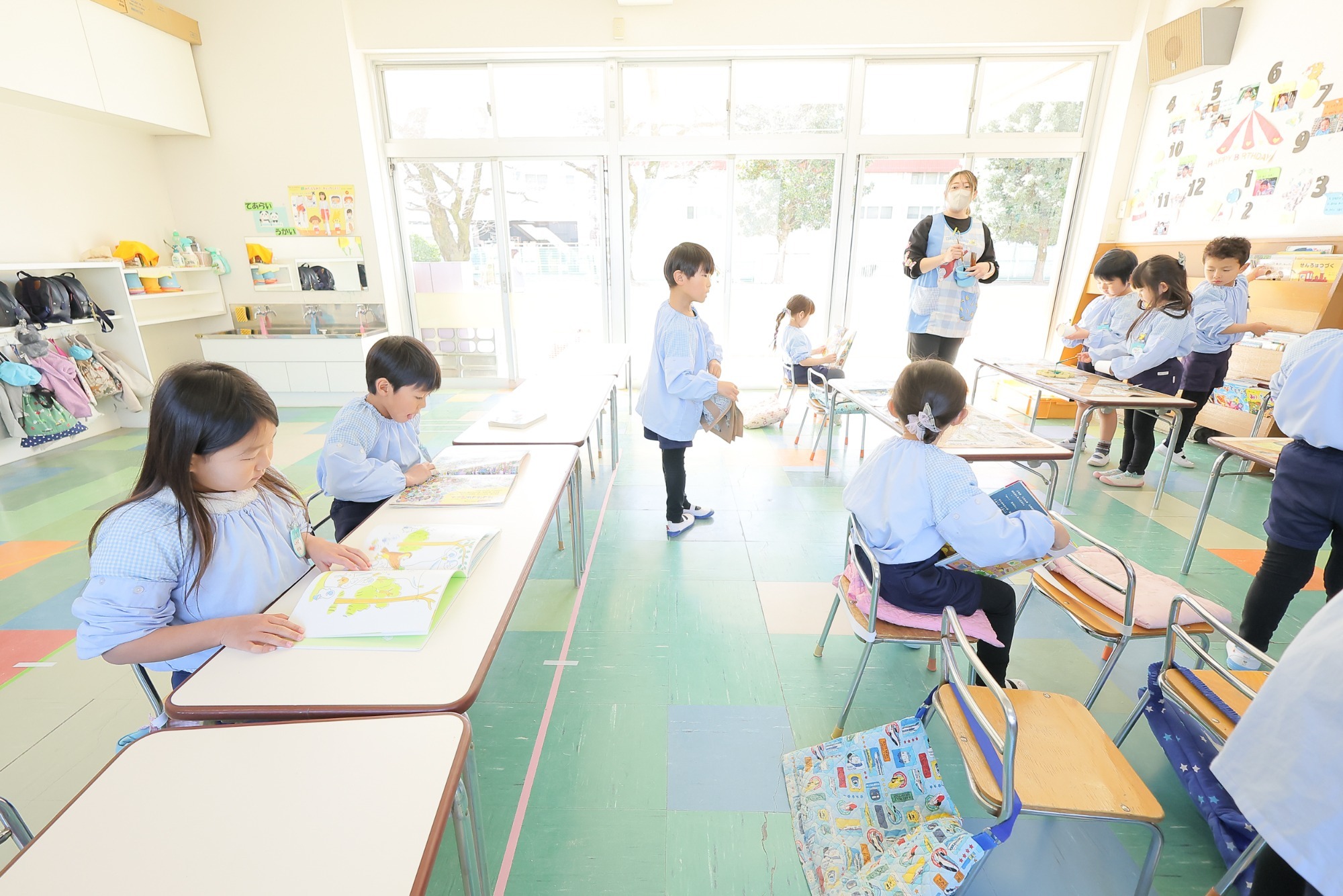 一斉保育：10:00～